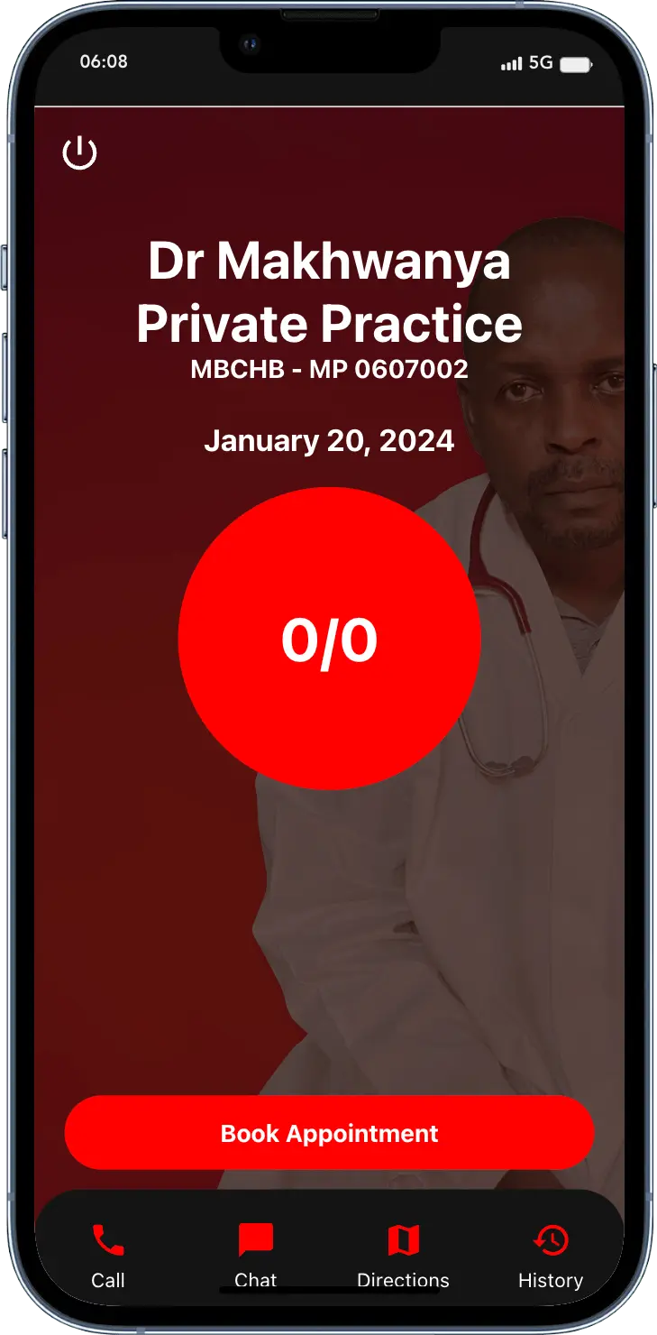 Consultation app that allows clients to book queues and consult the doctor by via chat.